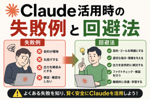Claude活用時の失敗例と回避法