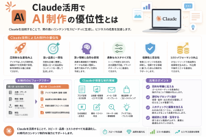 Claude活用でAI制作の優位性とは
