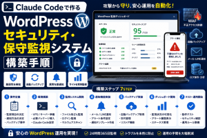 Claude Codeで作るWordPressセキュリティ・保守監視システム構築手順
